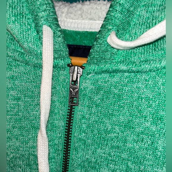 American Eagle thick lined jacket with hood women’s size medium - Picture 4 of 8